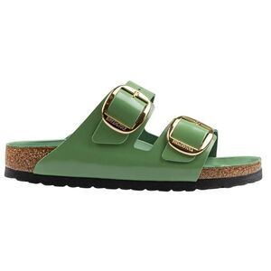 Birkenstock Mountain View Green Size 7.5 Big Buckle Slide Sandals Regular FIT
